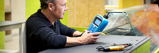 Geräteprüfung: Beispiel Tiefkühler